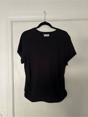 Sofia Vergara Black Short Sleeve Top